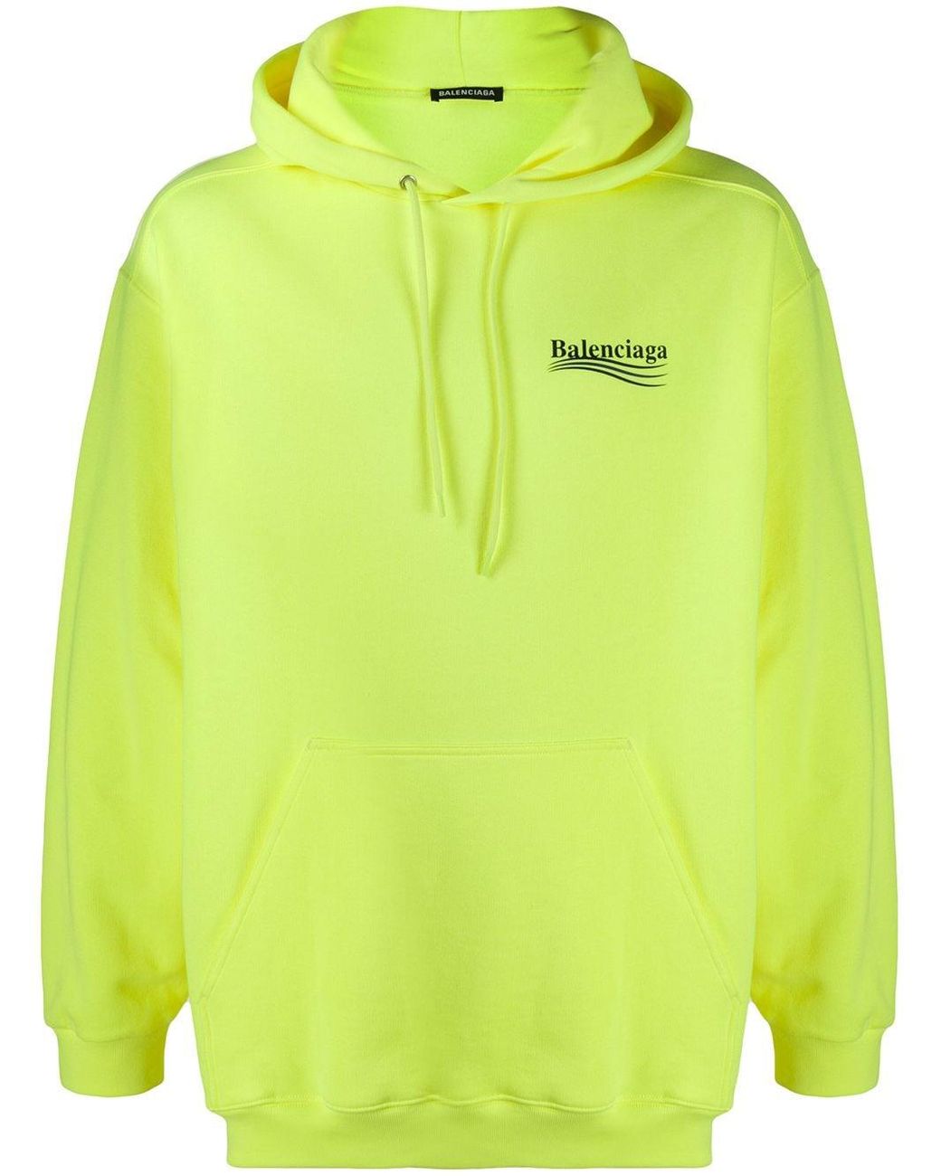 balenciaga sweatshirt mens yellow