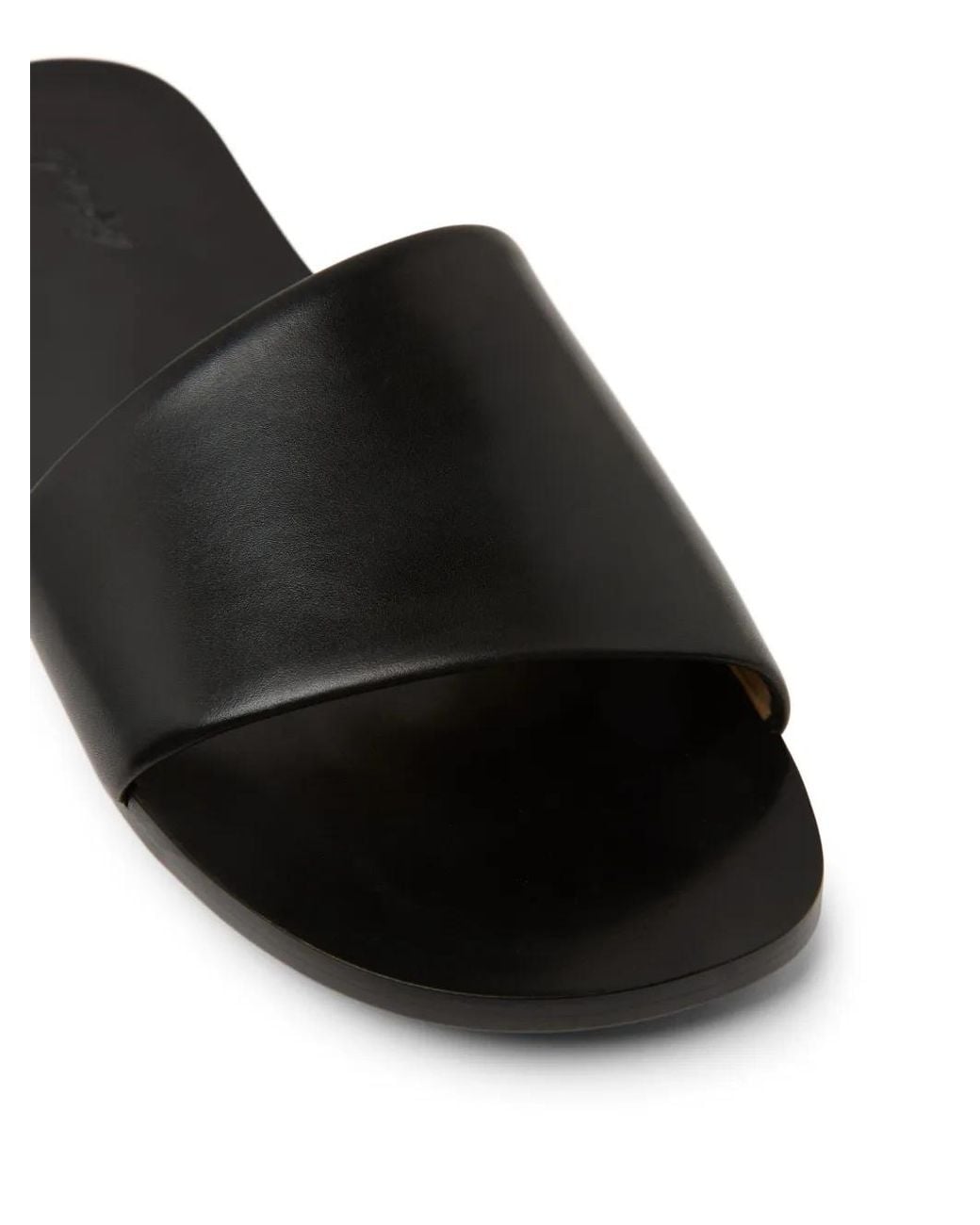 Marsèll Black Sottile Leather Sandals for men