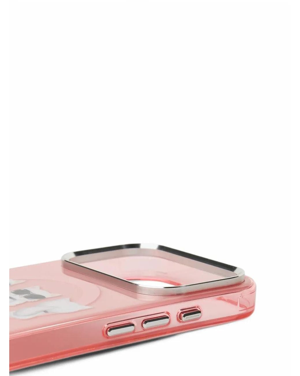 Karl Lagerfeld Pink Ikon Choupette Trio Iphone 17 Pro Case