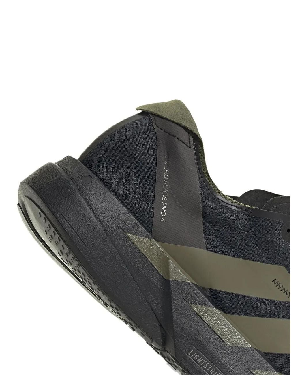 Adidas Black Three-Striped Sneakers