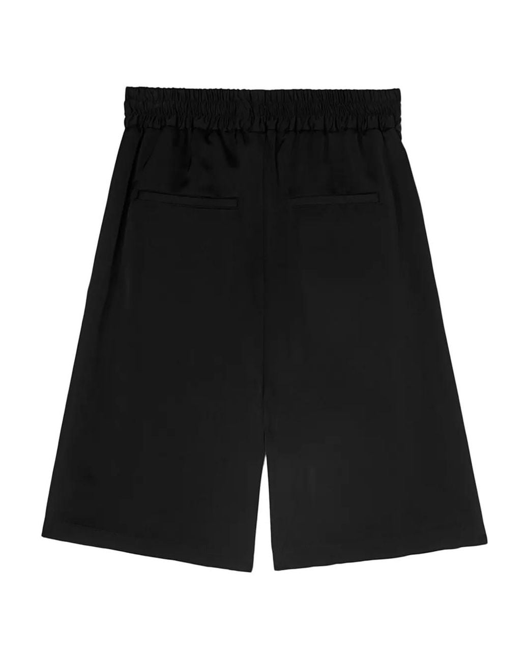 Jil Sander Black High-Waisted Shorts for men