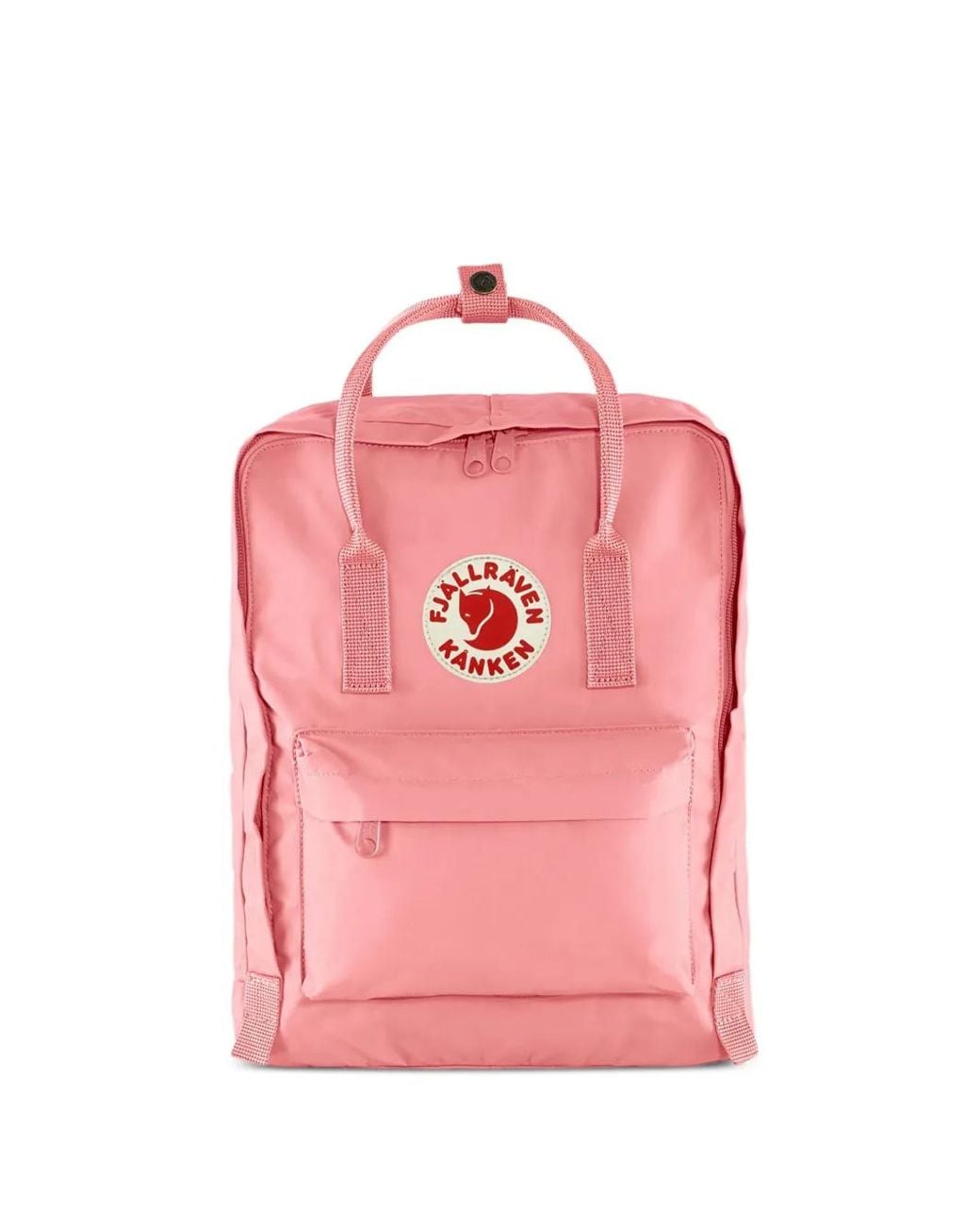 Fjallraven Pink Logo-Patch Backpack