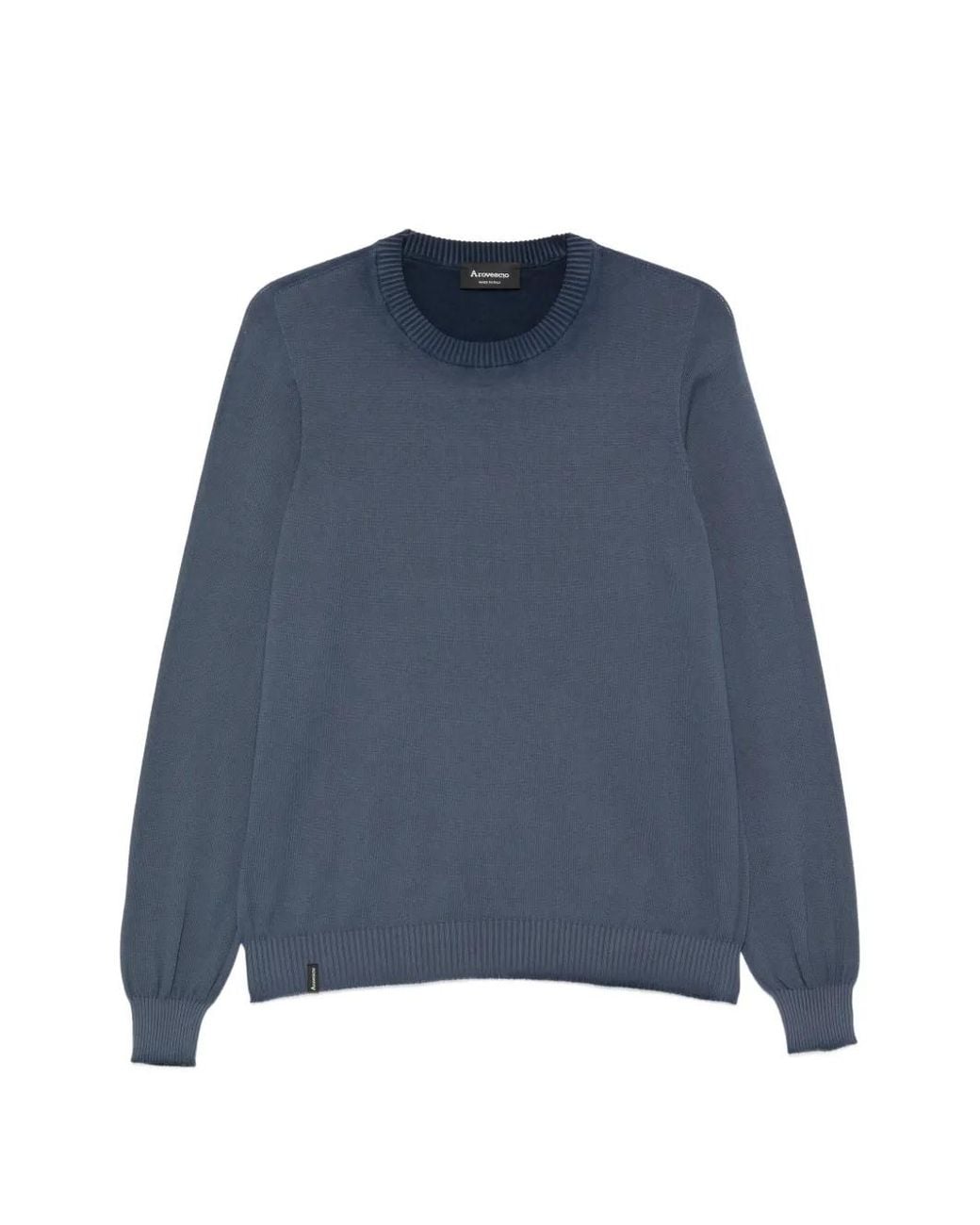 Jersey Con Cuello Redondo AROVESCIO de hombre de color Blue