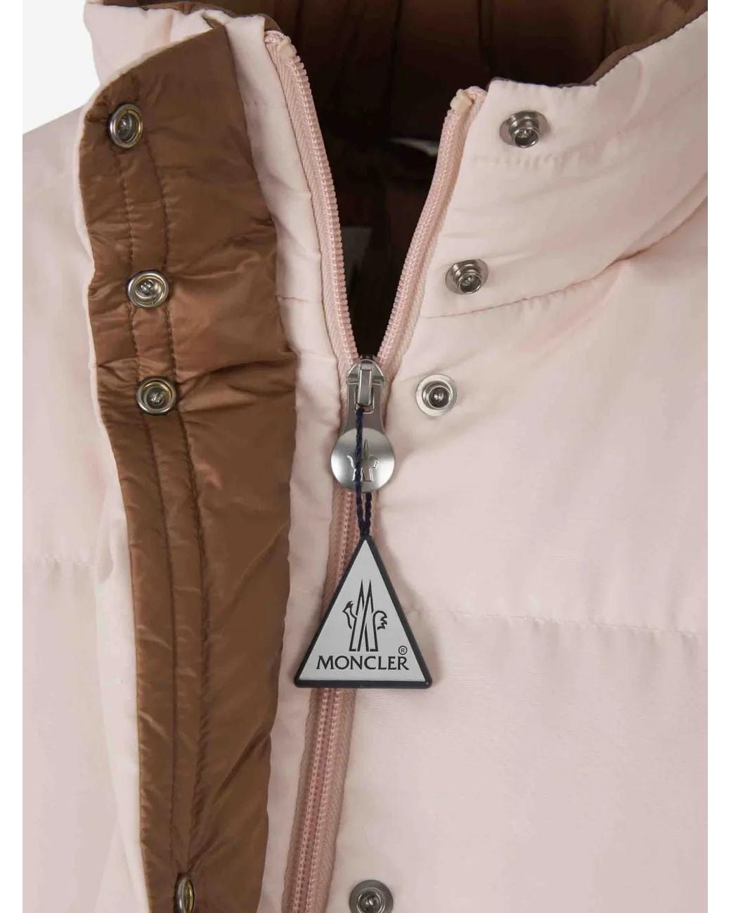 Moncler Natural Verone Short Down Jacket