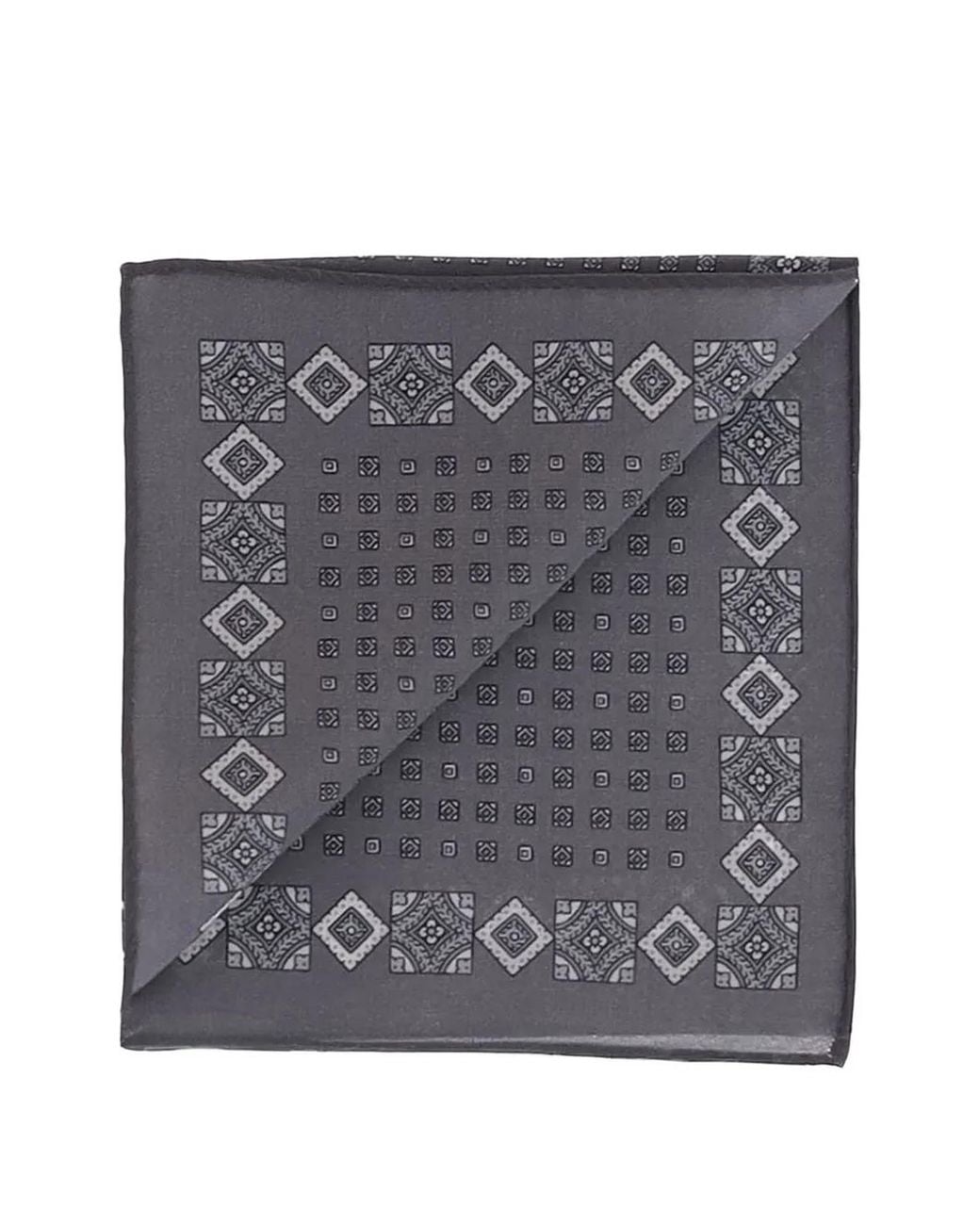 BOSS By Beckham Pocket Square in Gray for Men | Lyst