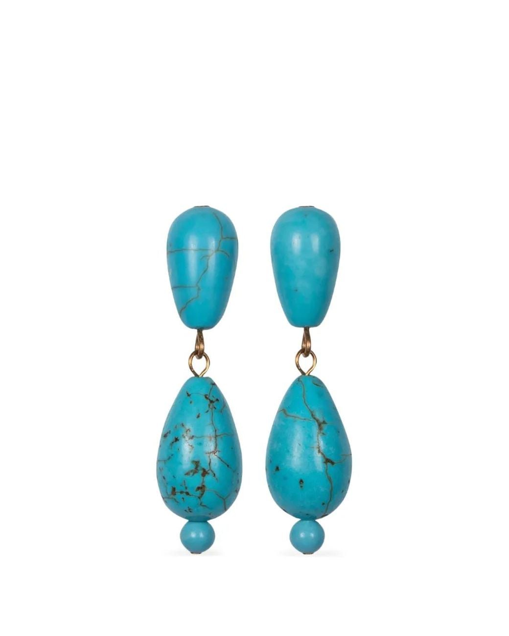 Jennifer Behr Blue Boucles D'Oreilles Pendantes Lulani