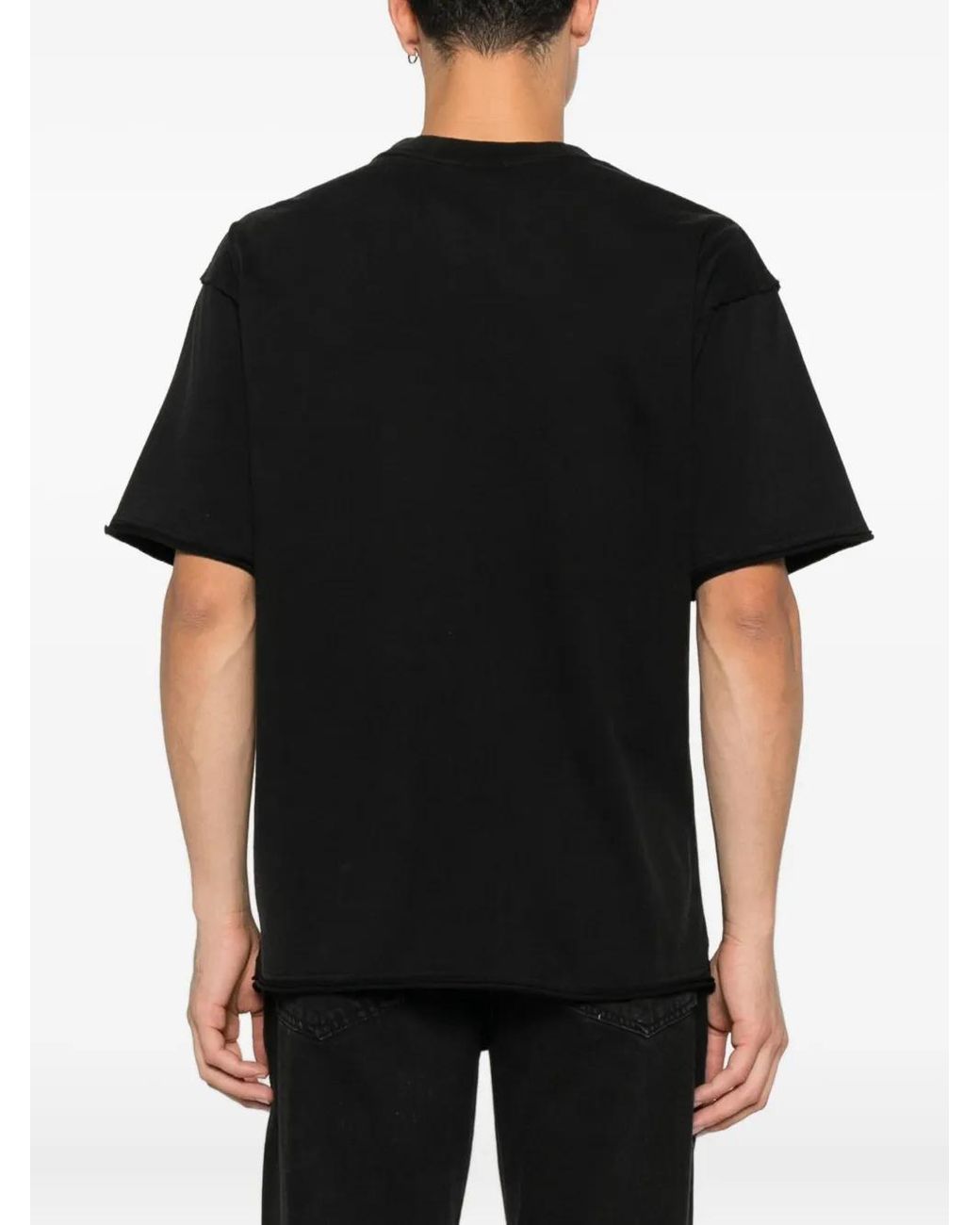 Imperial Black T-Shirt À Encolure Ronde for men