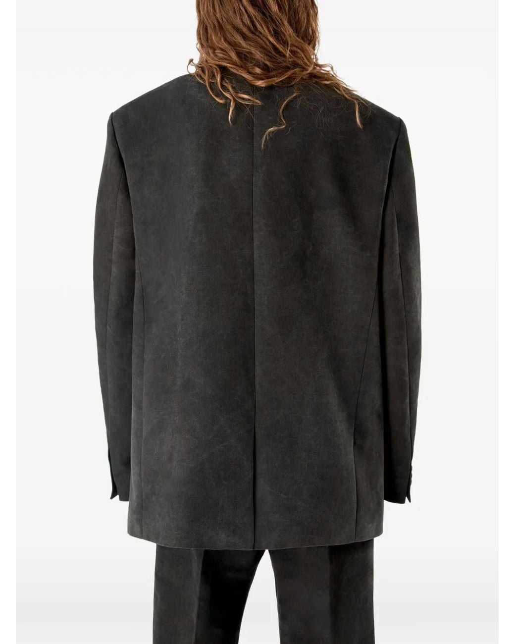 CAMPERLAB Black Blazer À Lien De Resserrage À La Taille