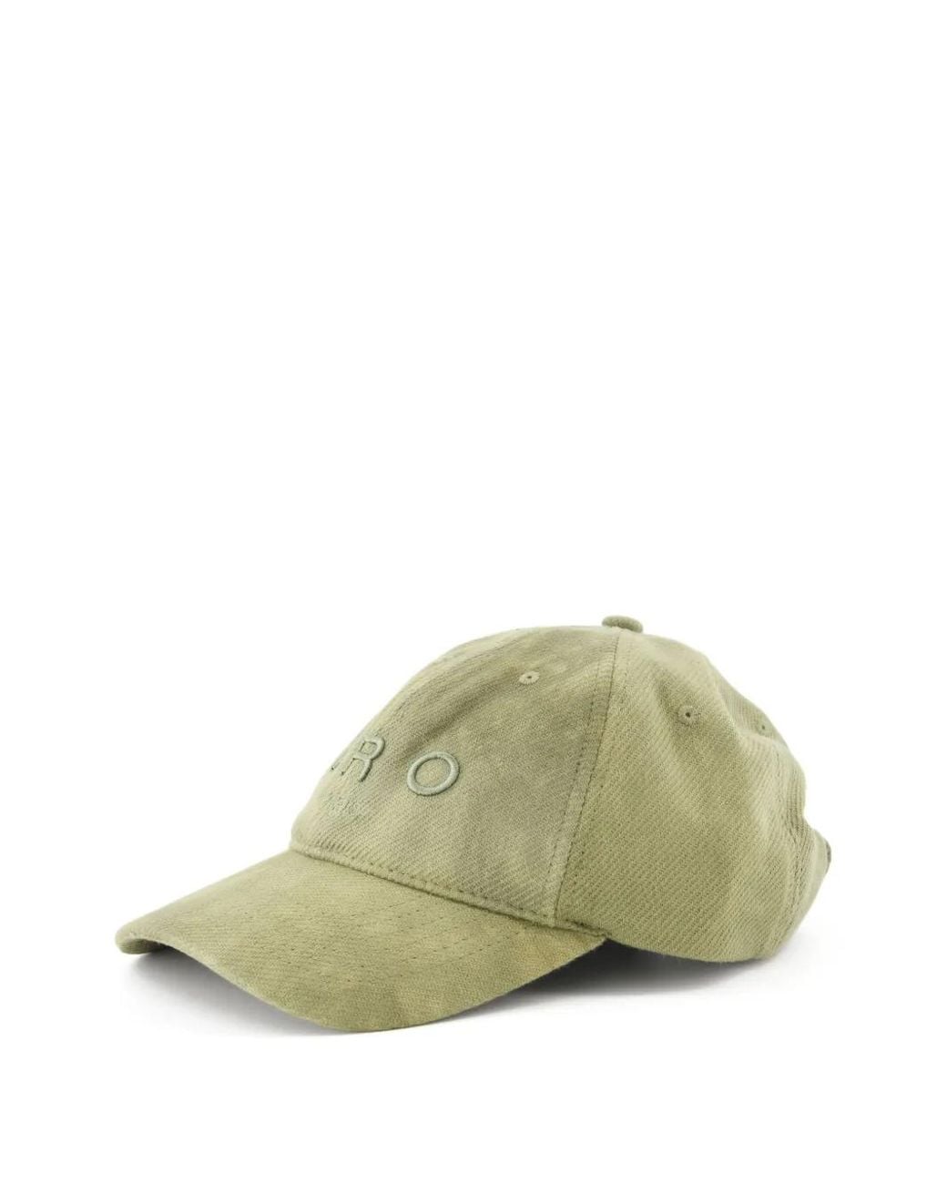 IRO Green Embroidered-Logo Cap for men