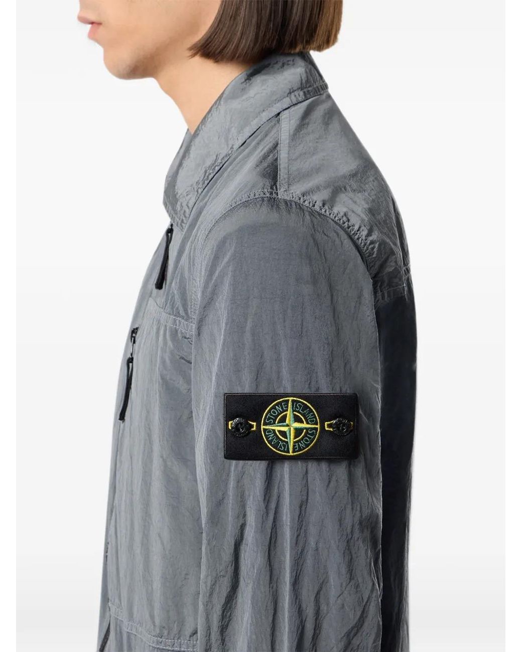 Stone Island Blue 1200041 Nylon Metal for men