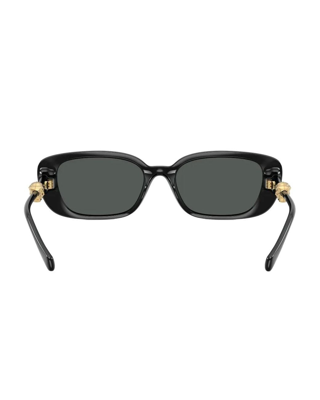 Versace Black Medusa Square-Frame Sunglasses