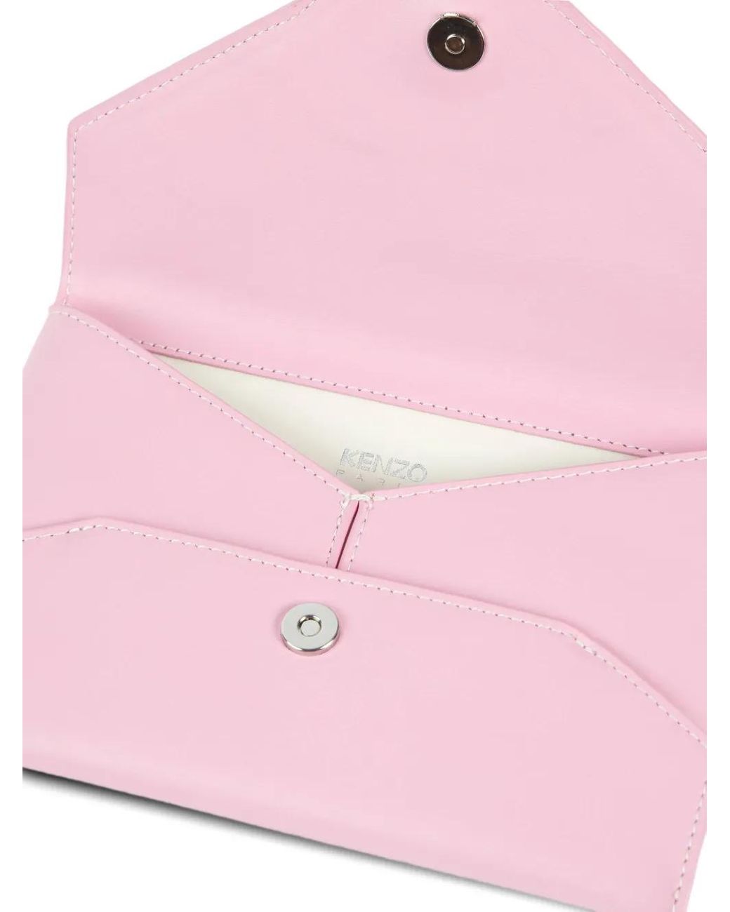 KENZO Pink Loves Leather Pouch for men
