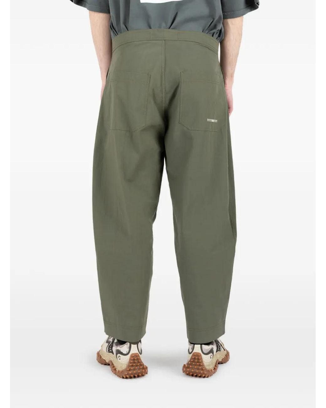 Societe Anonyme Green Hakuba Drawstring Trousers