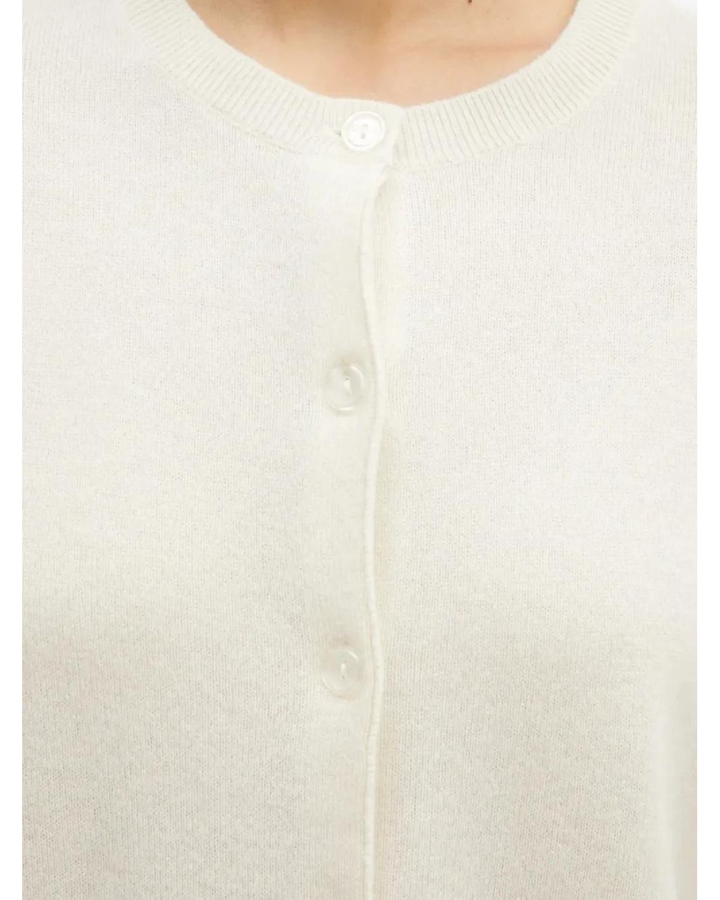 Samsøe & Samsøe Blue Saboston Button-Front Cashmere Cardigan