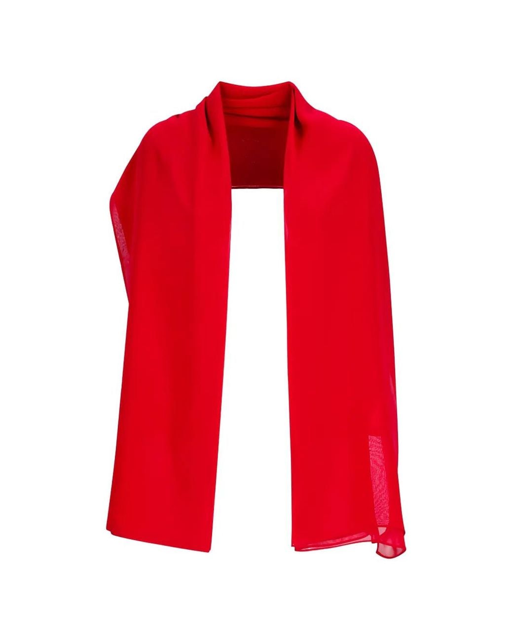 Max Mara Red Roter Schal