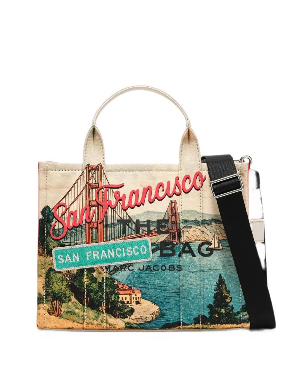 Marc Jacobs Green The City Tote Bag