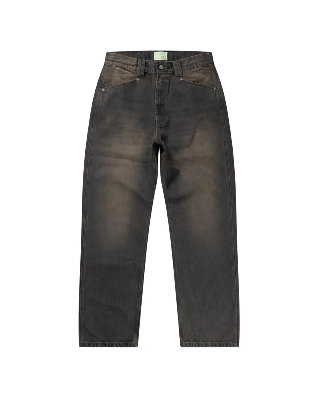 Aries Gray Batten Distressed Jeans