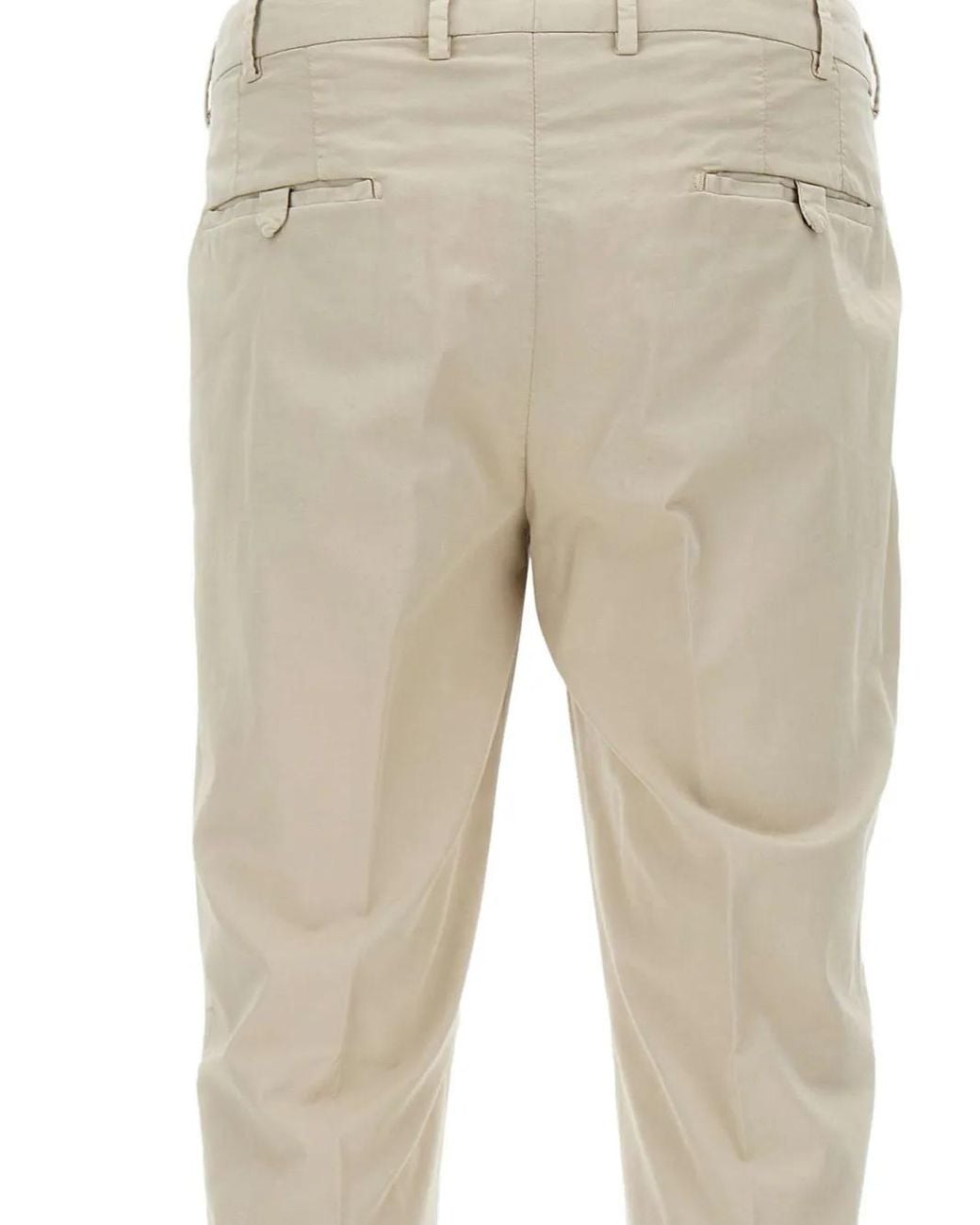 Devore Natural Silk-Blend Trousers for men