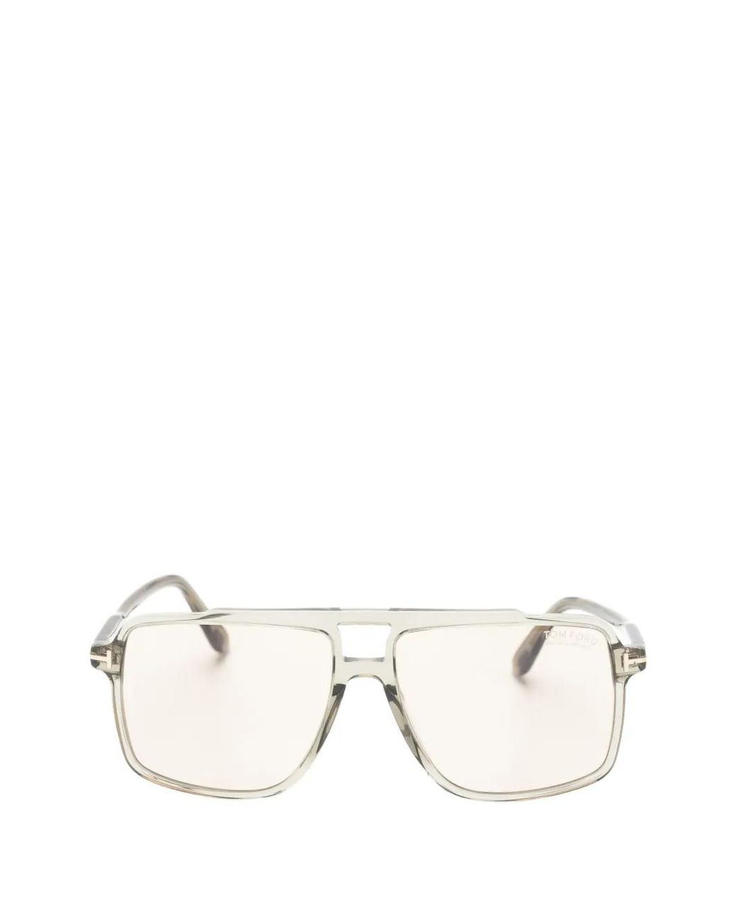 Tom Ford Natural Kemp Square-Frame Sunglasses