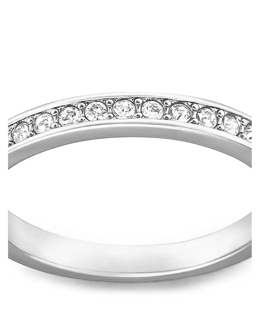 Swarovski White Matrix Ring