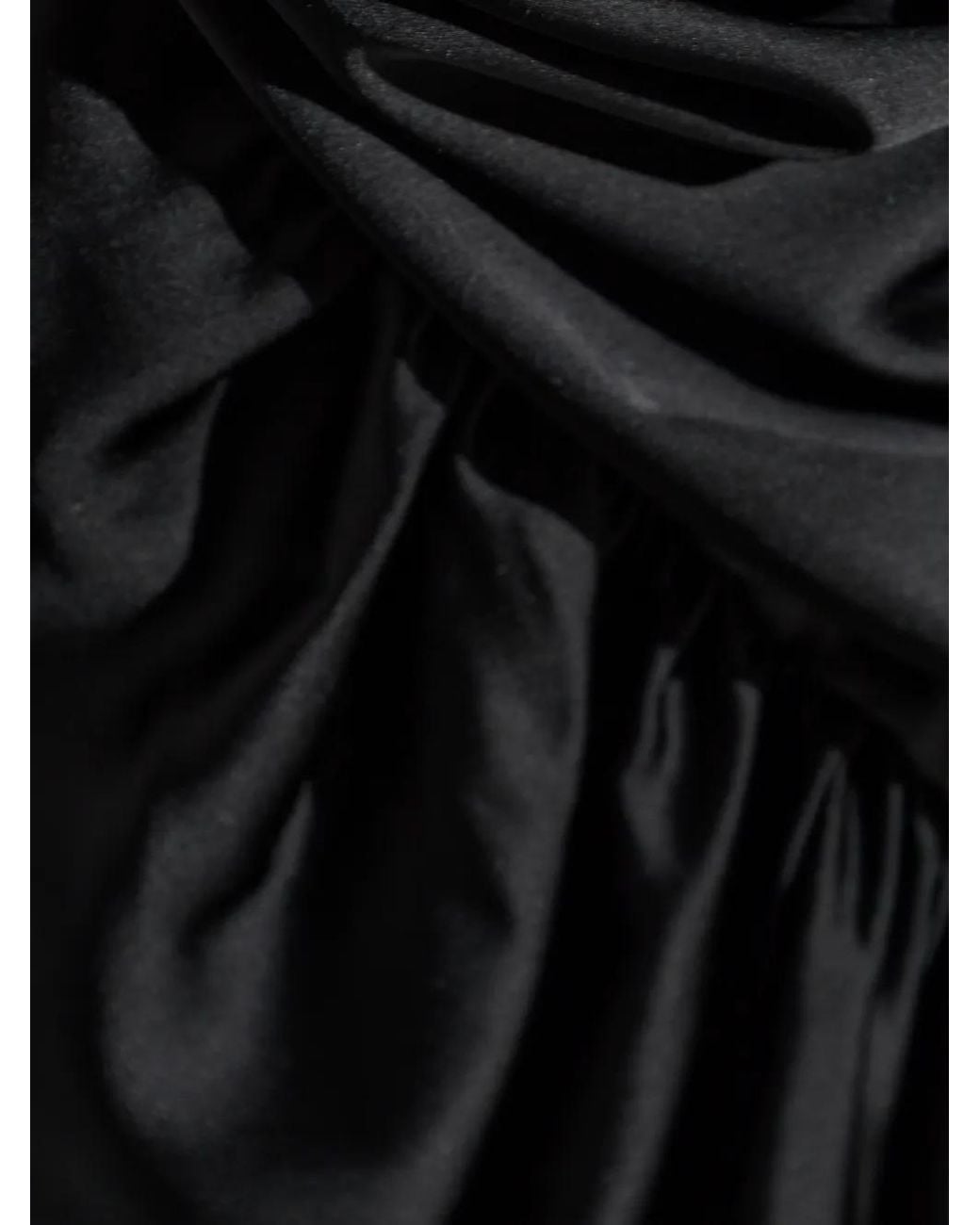 Vivienne Westwood Black Dress With A Decorative Neckline