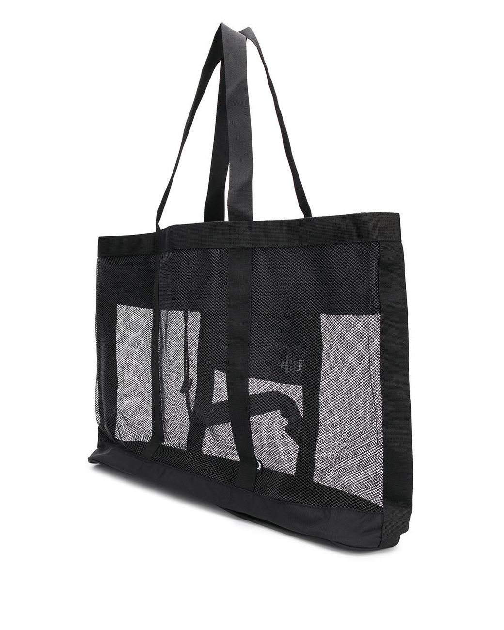 Stussy Sheer Mesh Tote Bag in Black for Men | Lyst