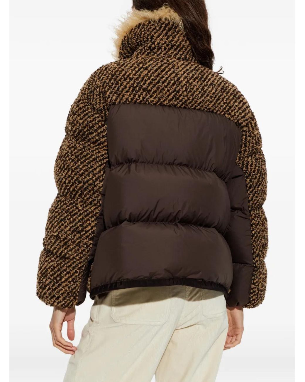 Moncler Brown Dynamique Down Jacket