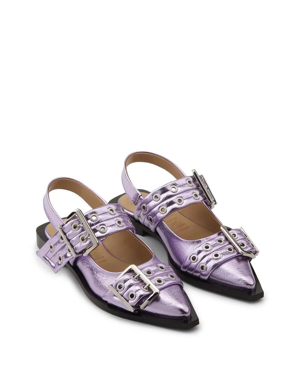 Ganni White Sandals