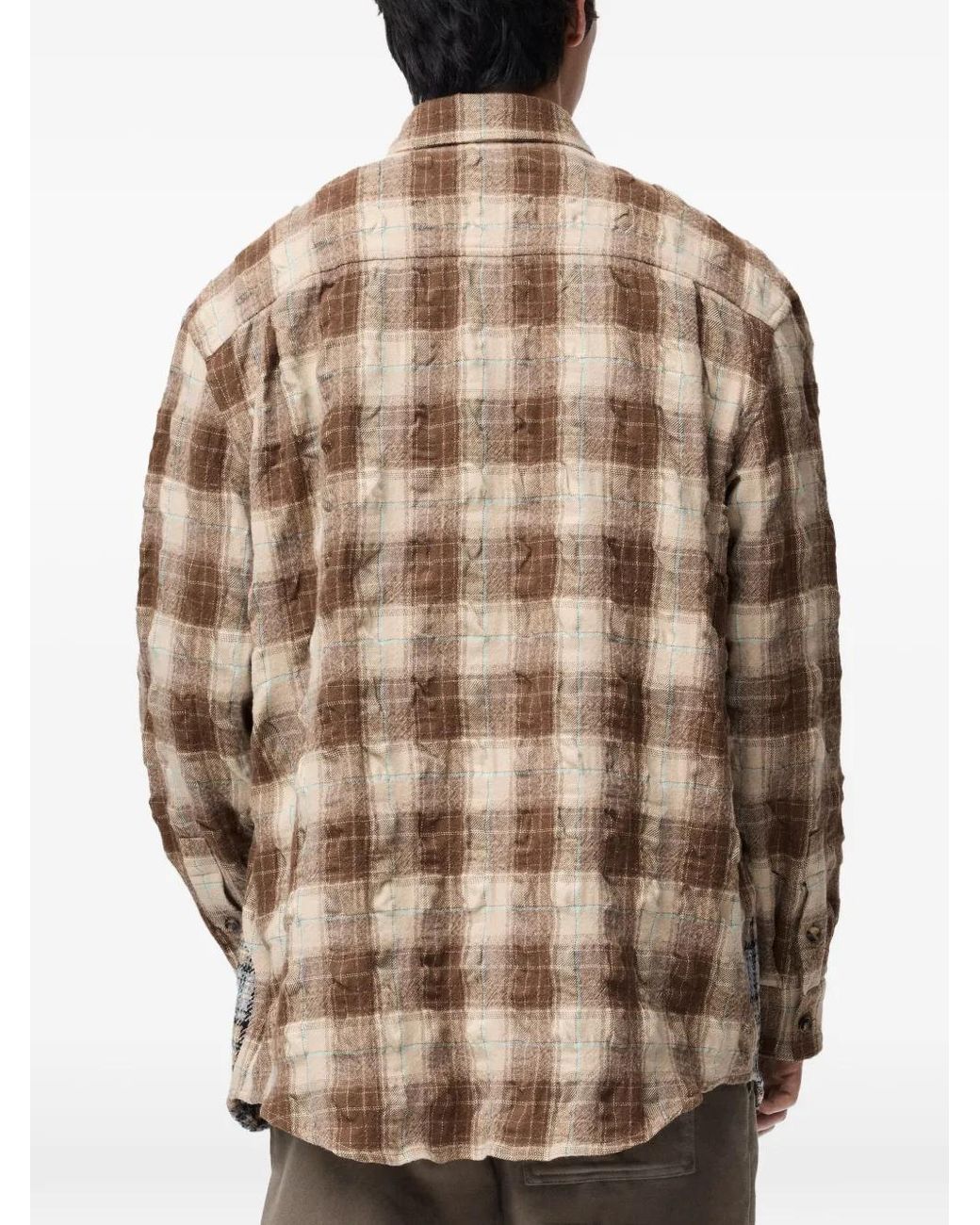 Loewe White Chemise À Design Patchwork for men