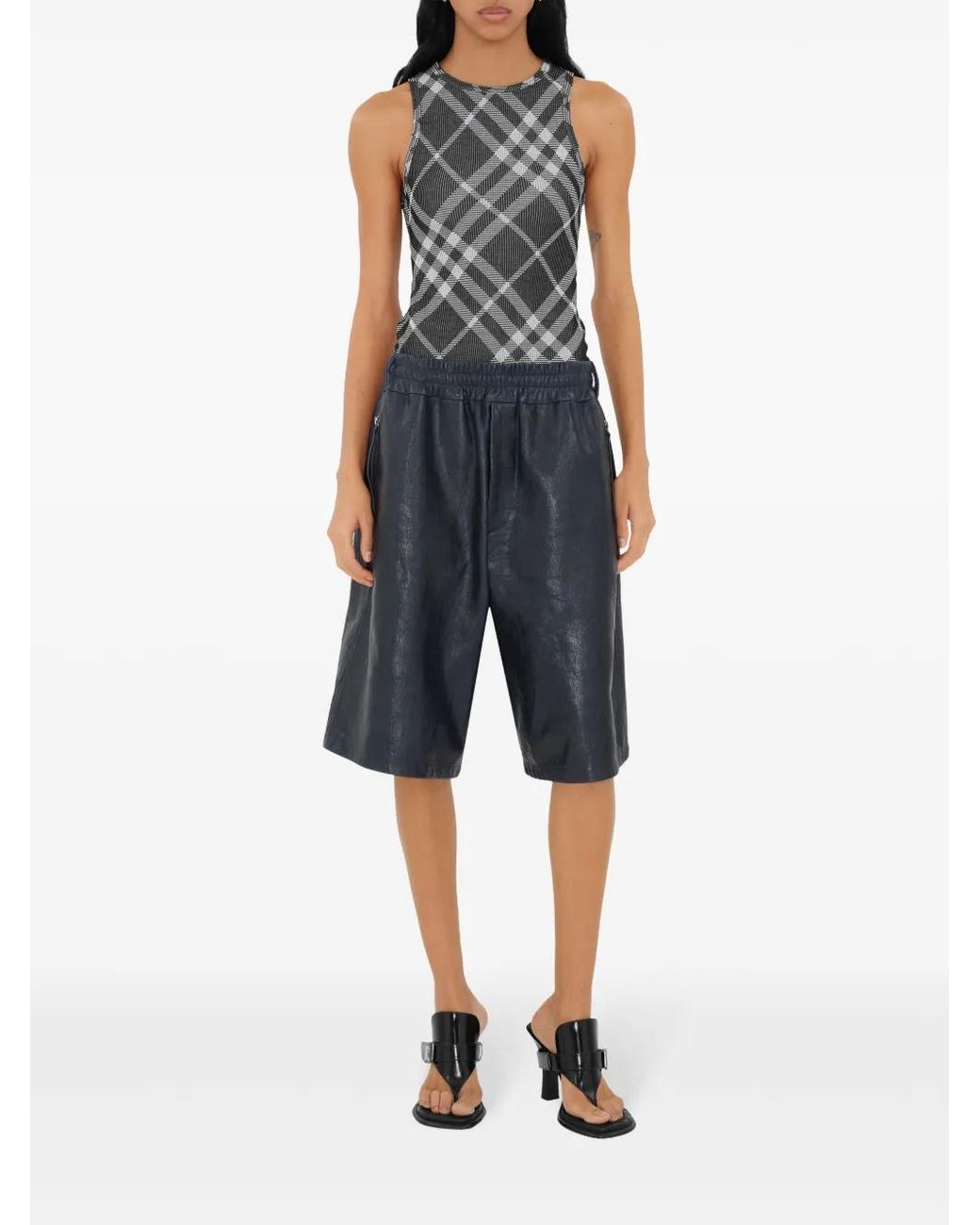 Burberry Gray Logo Top