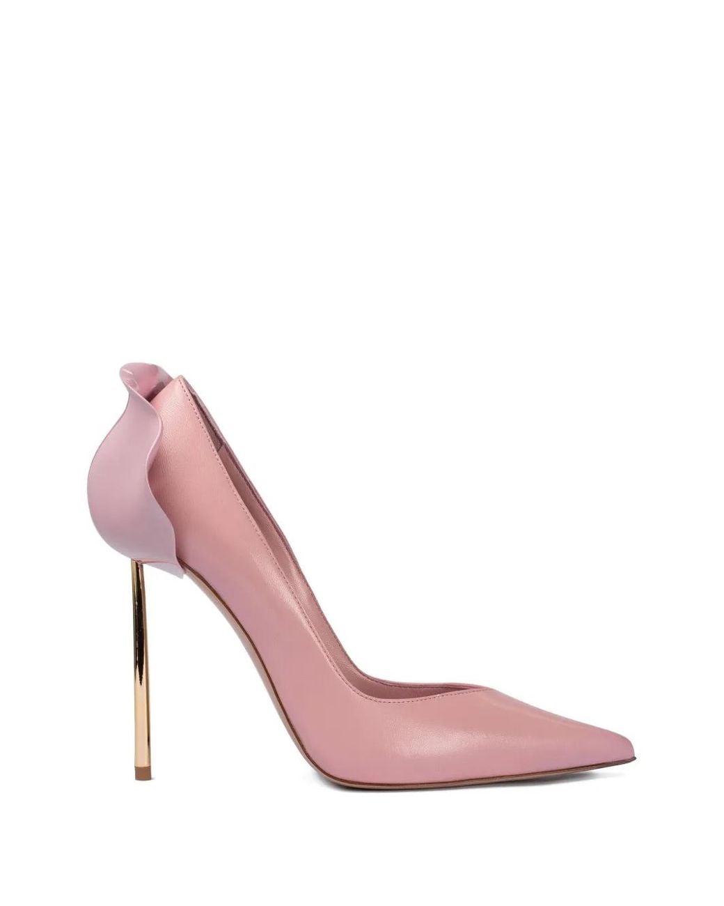 Le Silla Pink Petalo Heeled Pumps