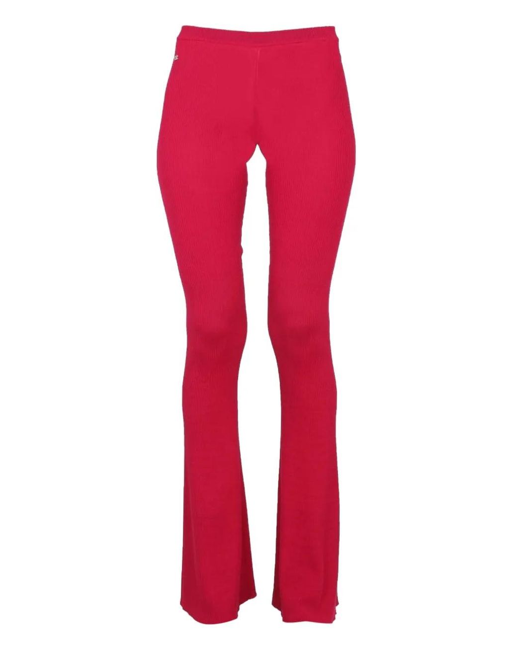 DSquared² Red Ribbed Trousers