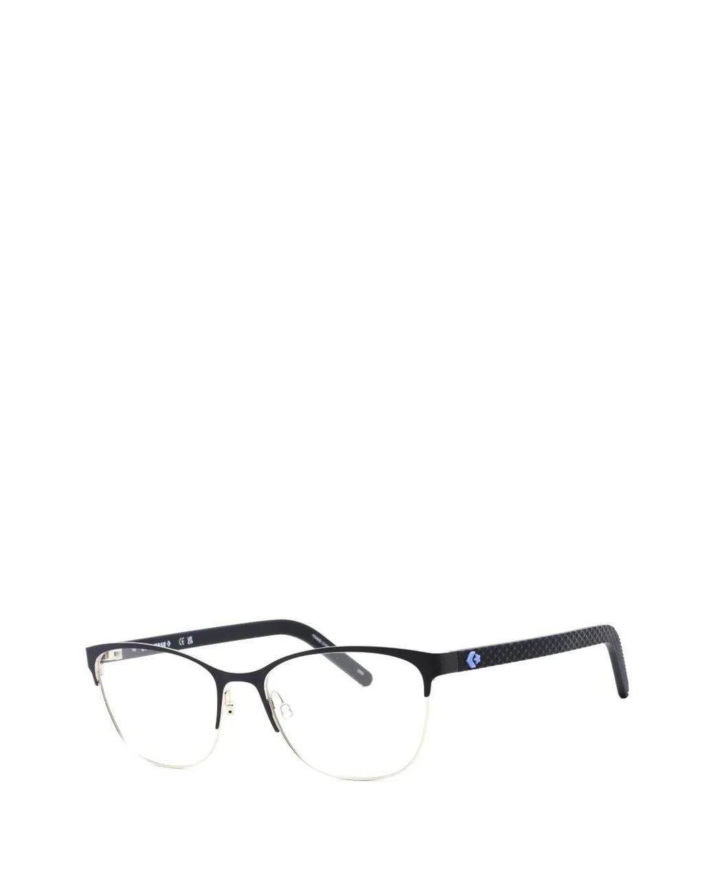 Converse Black Rectangle-Frame Glasses