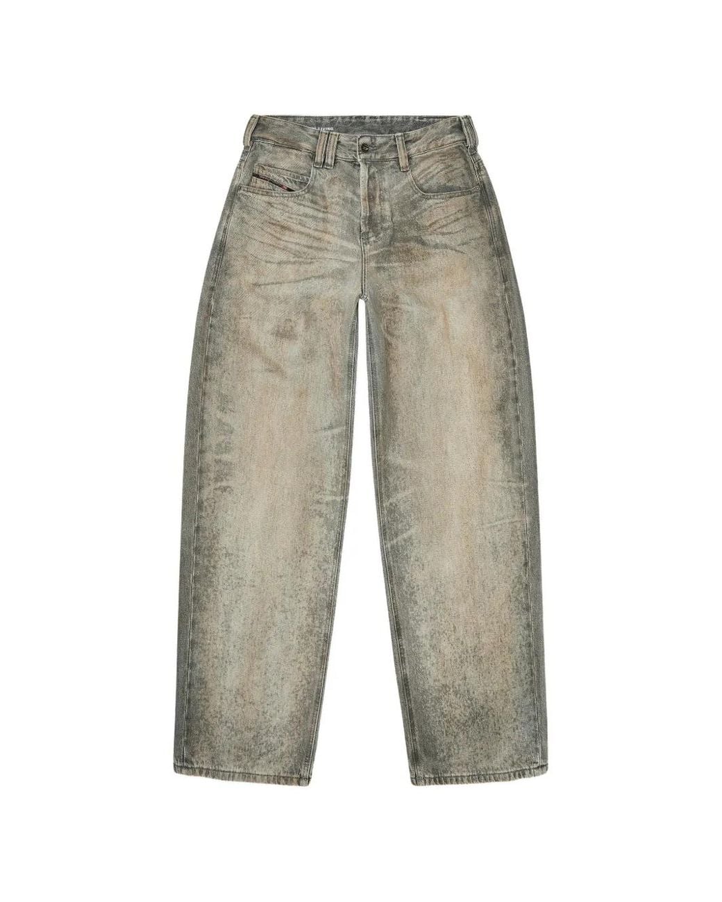 DIESEL White 1997 D-Enim Straight Jeans