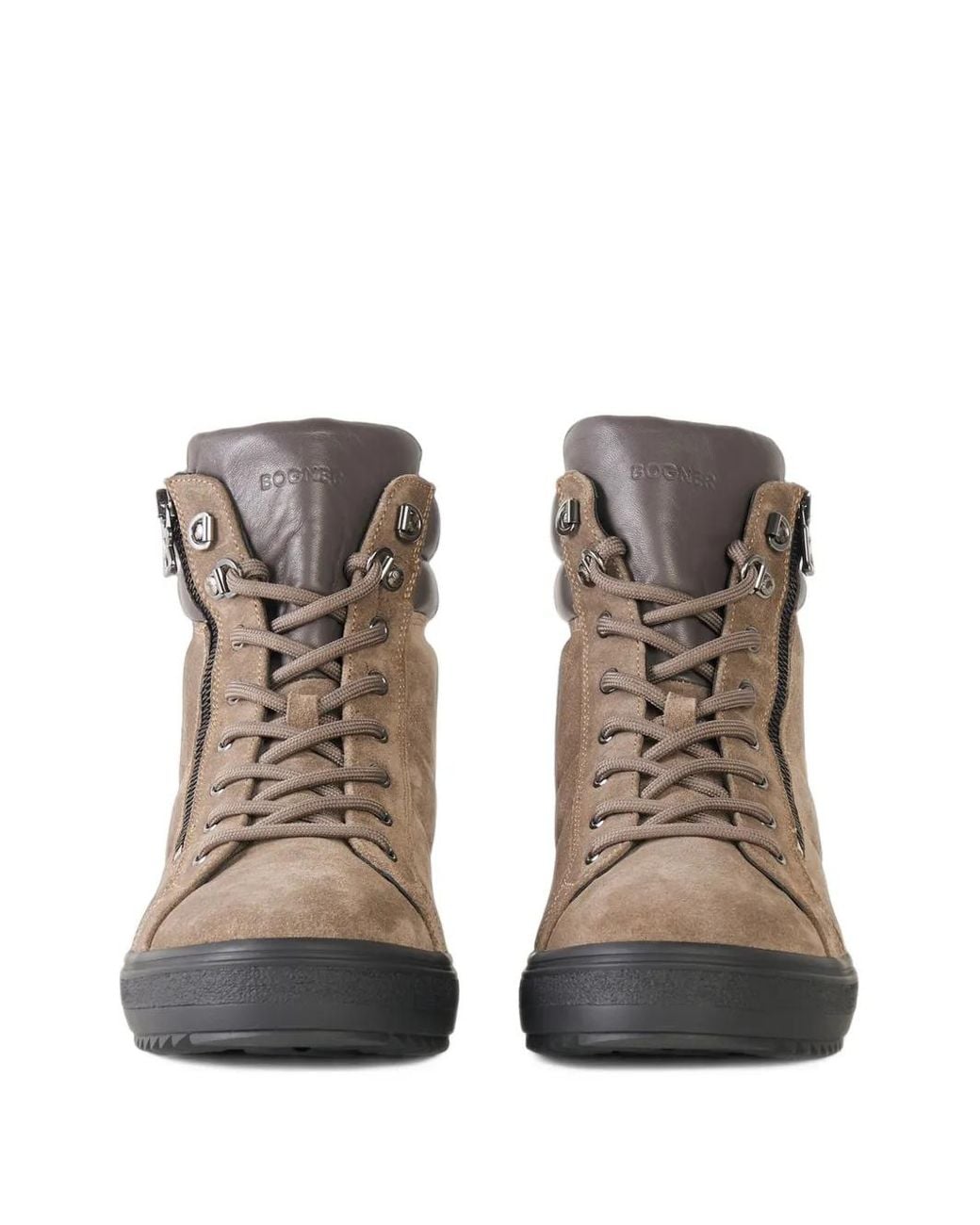 Bogner Brown Anchorage Suede Sneakers for men