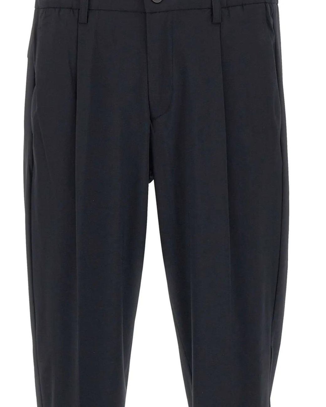 Devore Blue Elasticated Waistband Trousers for men