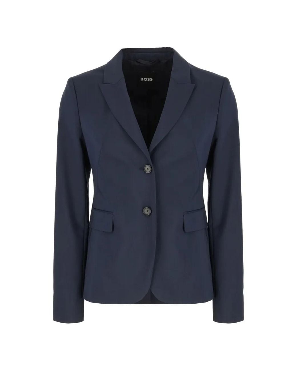 HUGO Blue Veste À Simple Boutonnage
