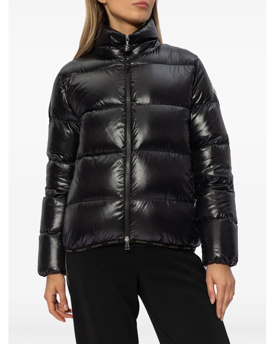 Moncler Black 'Abbadia' Down Jacket