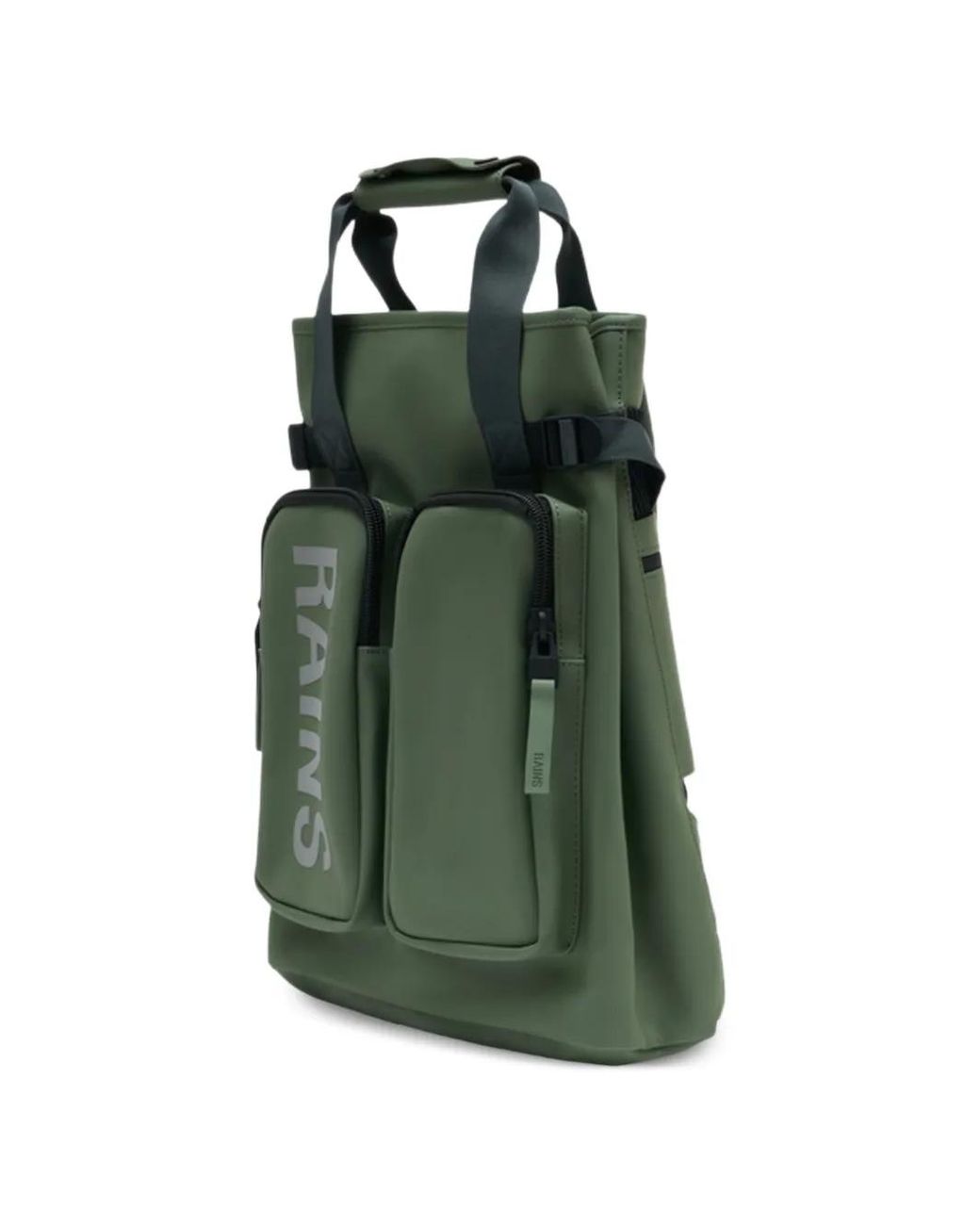 Rains Green Texel W3 Backpack for men