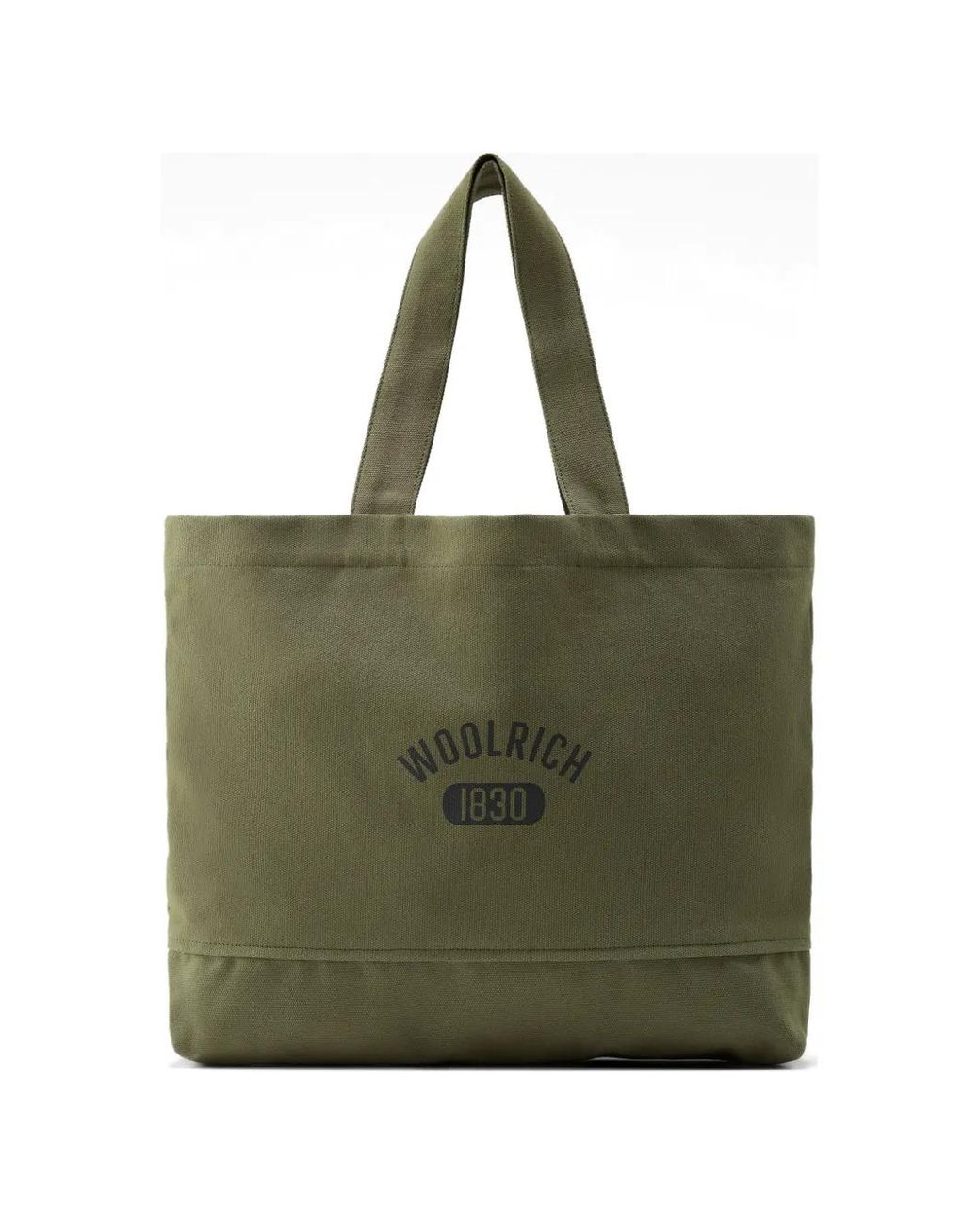 Woolrich Green Shopper Tote Bag