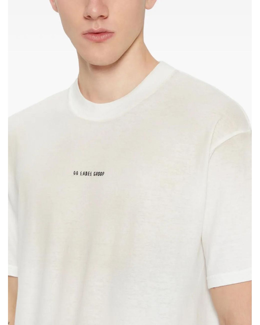 44 Label Group White Jersey T-Shirt
