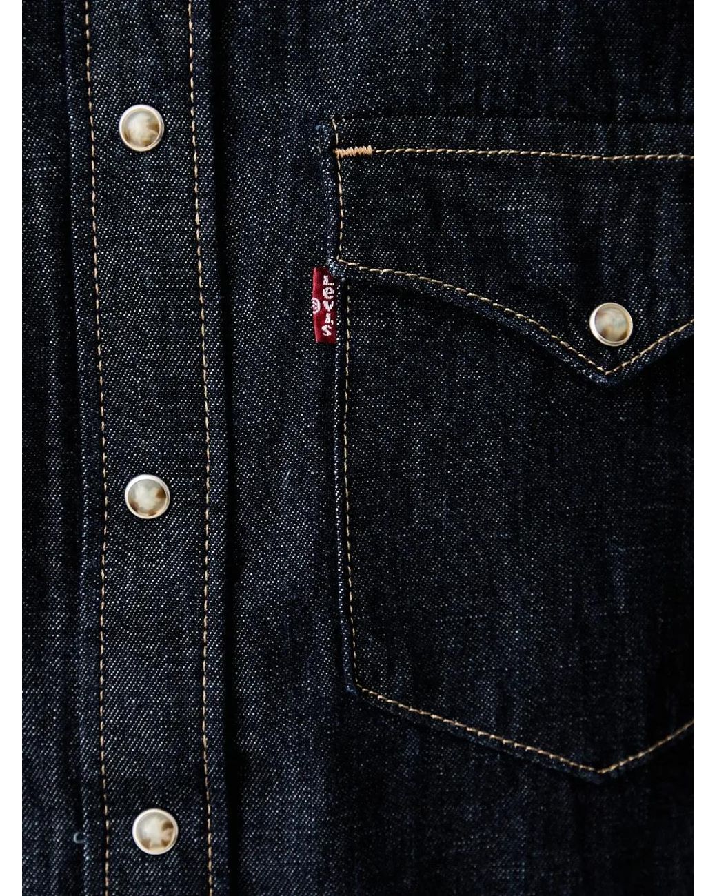 Levi's Denim Overhemd in het Blue