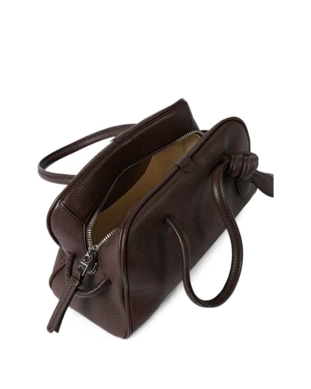 Jacquemus Brown Petit Sac À Main The Turismo
