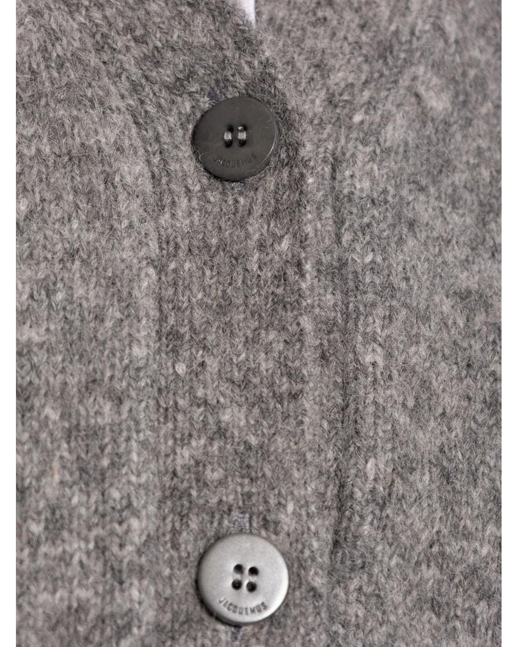 Jacquemus Gray Cardigan The