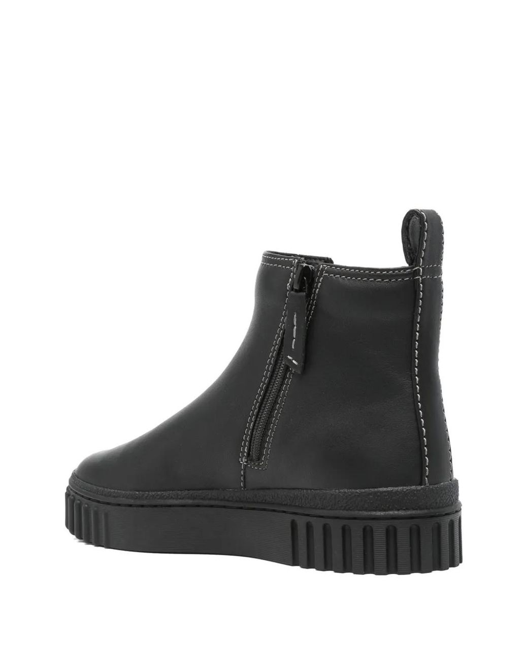 Clarks Black Mayhill Chelsea Boots