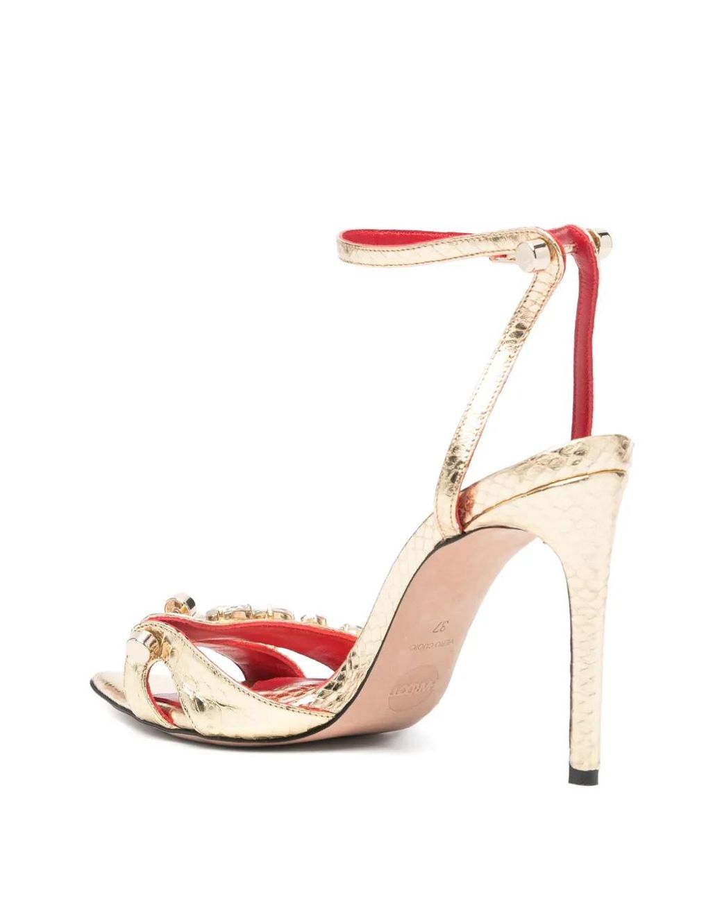 HARDOT Pink 100Mm Booty Sandals