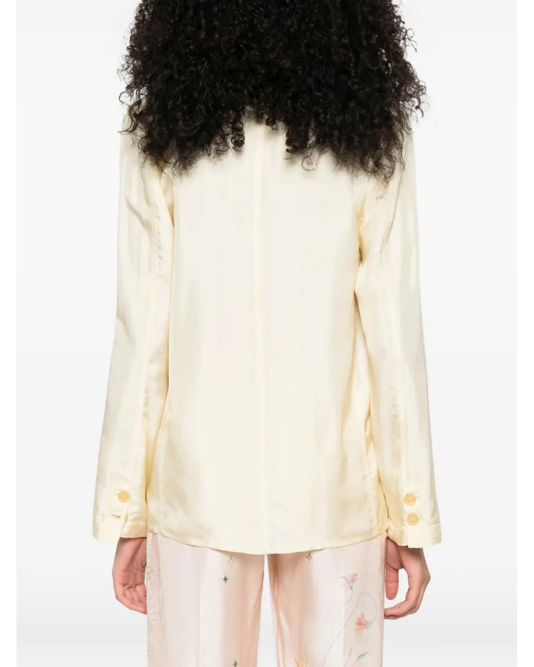 Forte_forte Natural Buttoned Blazer