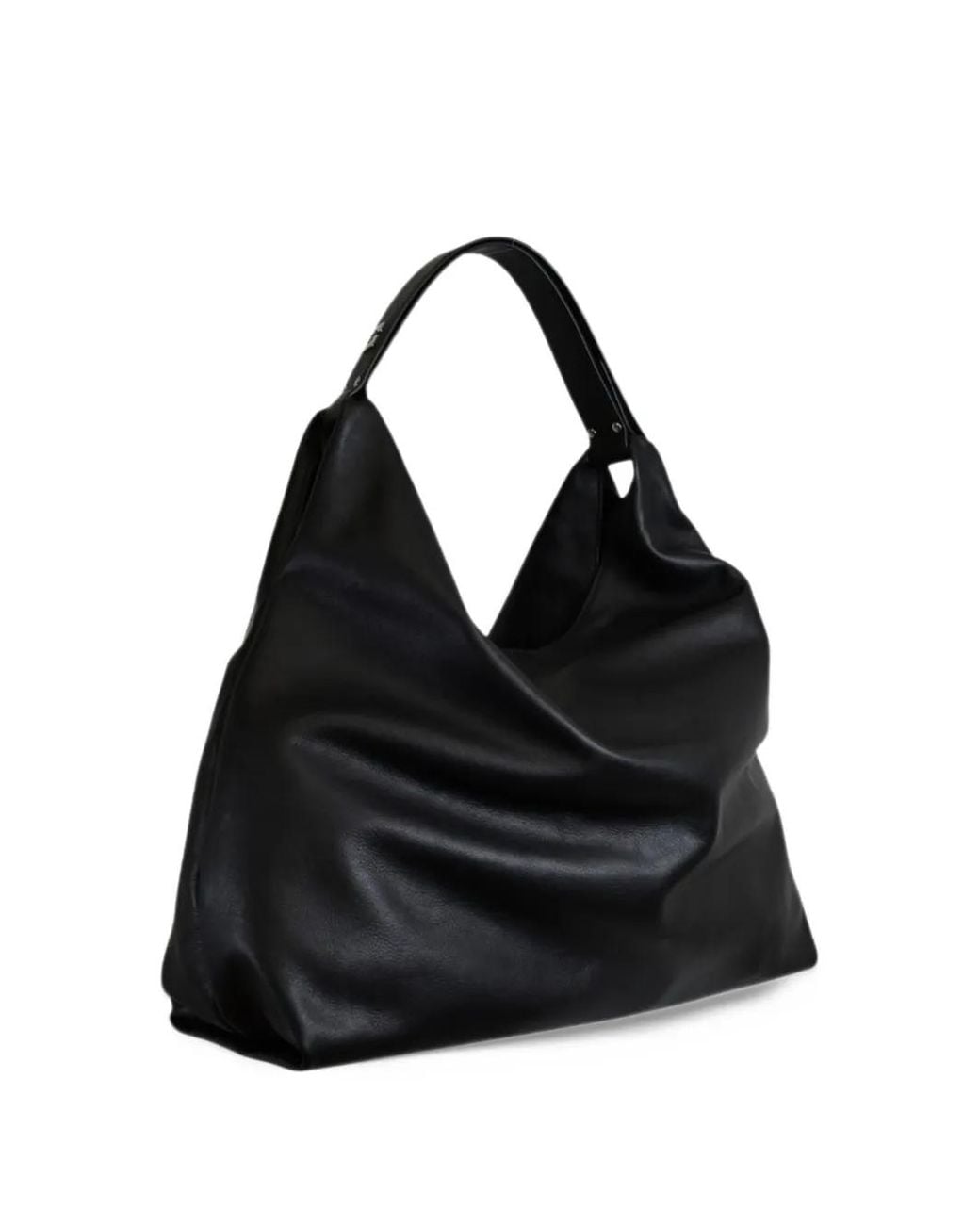 Gherardini Black Amazzonia Leather Shoulder Bag