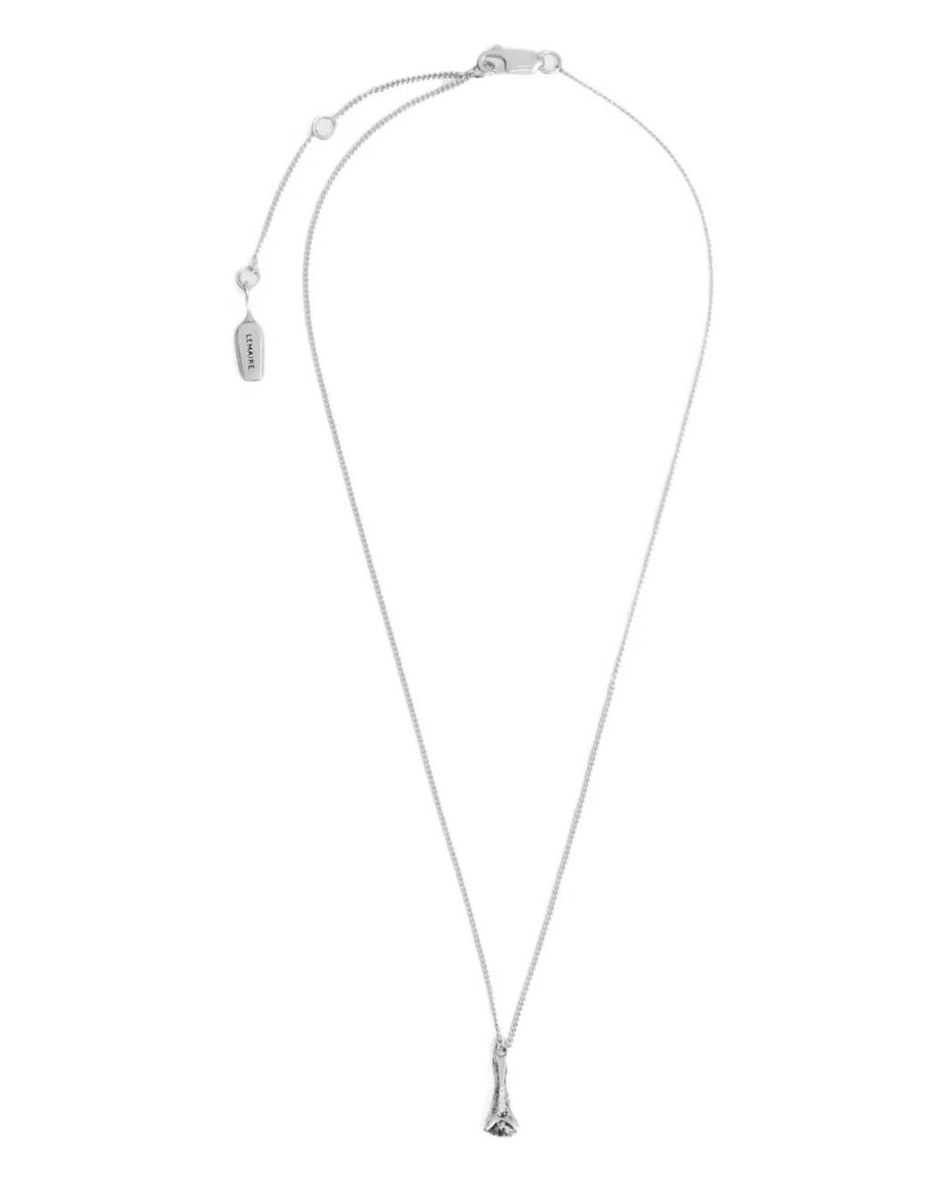Lemaire White Clove Necklace