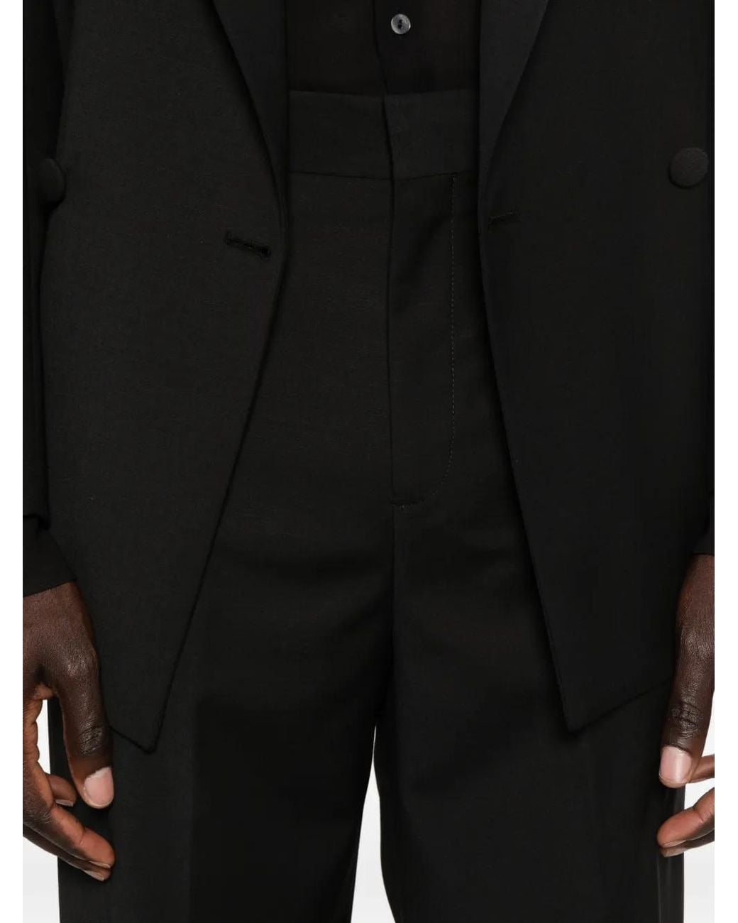 Nineminutes Black Submarine Trousers for men